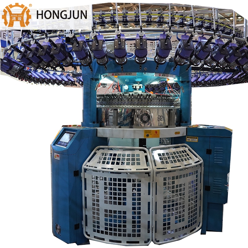 Double Jacquard Rib Transfer Circular Knitting Machine